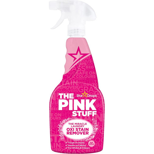 Спрей для выведения пятен The Pink Stuff Miracle Laundry Oxi 500 мл