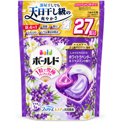 Капсули для прання Bold Gel Ball 4D White Lavender & Jasmine, 27 шт