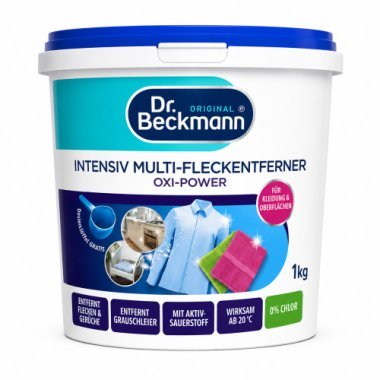 Порошок для видалення плям Dr. Beckmann Oxi-Power для одягу та поверхонь, 1 кг