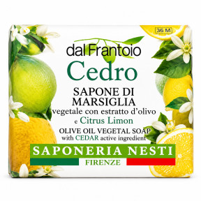 Мило Nesti Dante Dal Frantoio Cedro Sapone di Marsiglia Citrus Limon, 100 г