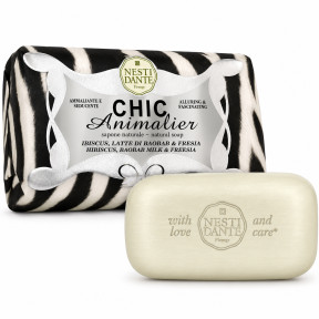 Мыло Nesti Dante Chic Animalier White Tiger  Белый тигр 250 гр