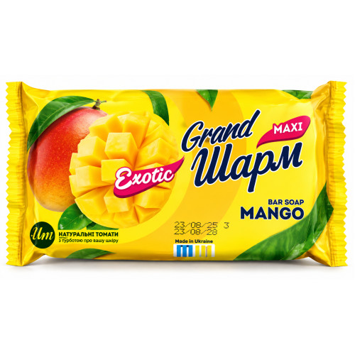 Туалетне мило Grand Шарм Exotic Mango Манго, 125 г