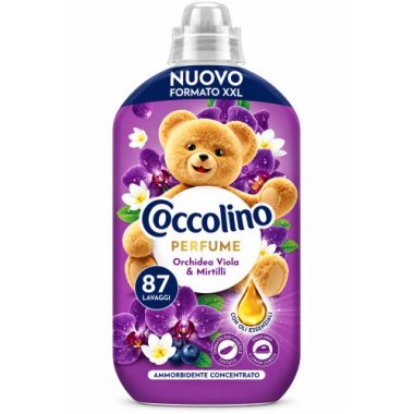 Концентрований кондиціонер для білизни Coccolino Perfume Orchidea Viola & Mirtilli, 87 прань