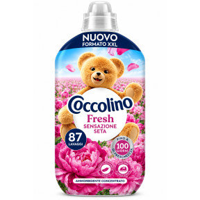 Концентрований кондиціонер для білизни Coccolino Fresh Sensazione Seta, 87 прань