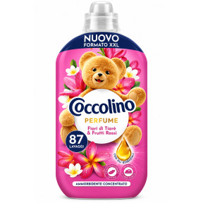 Концентрований кондиціонер для білизни Coccolino Perfume Fiori di Tiarè & Frutti Rossi, 87 прань
