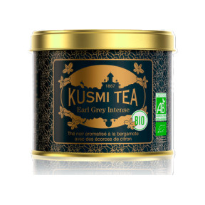 Чай Kusmi Tea Earl Grey Intense, чёрный чай с бергамотом, 100 г 