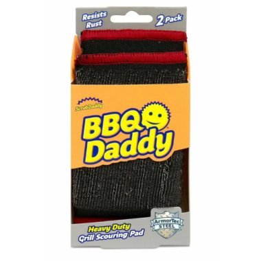 Губка для чищення BBQ Scrub Daddy Steel, 2 шт