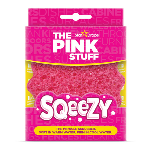 Губка для чищення The Pink Stuff Sqeezy Miracle Scrubber