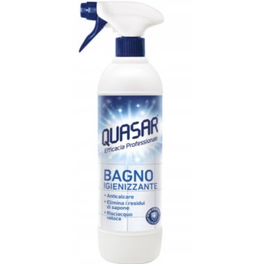 Засіб для чищення ванної кімнати та видалення накипу Quasar Bagno, 580 мл