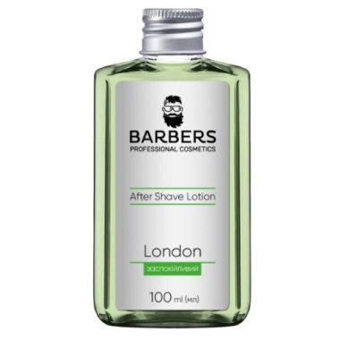 Зволожуючий лосьйон після гоління Barbers London, 100 мл