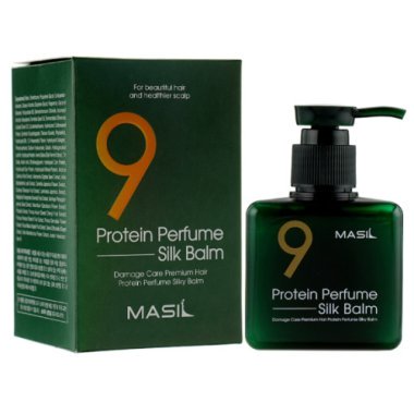 Несмываемый бальзам для поврежденных волос Masil 9 Protein Silk balm, 180мл