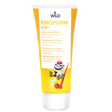 Зубная паста детская EMOFORM Dr. WILD, 75 мл