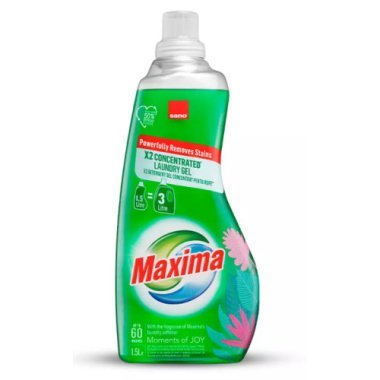 Гель для прання концентрований х2 Sano Maxima Moments of Joy 60 прань, 1,5 л