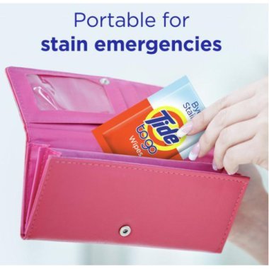 Салфетка для удаления пятен Tide to Go Wipes Stain Remover 1шт