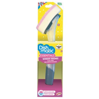Щітка для миття посуду з дозатором Dishmatic Essentials