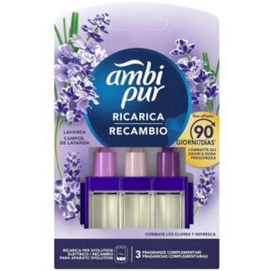 Освіжувач повітря Ambi Pur 3 Volution Plug-In Refill Lavanda, 20 мл